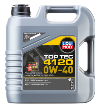 Top Tec 4120 0W-40 4l